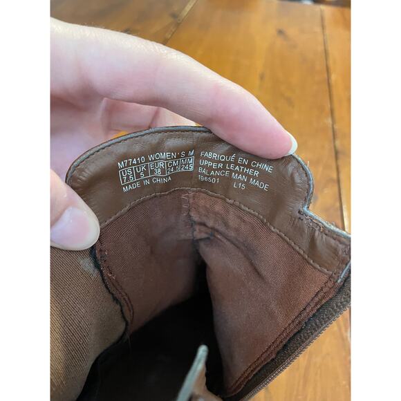 Rockport Ladies Heeled Ankle Boots Brown Designed in Italy Size 7.5 AdiPrene - Picture 7 of 12